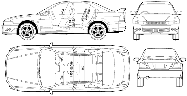 mitsubishi blueprints